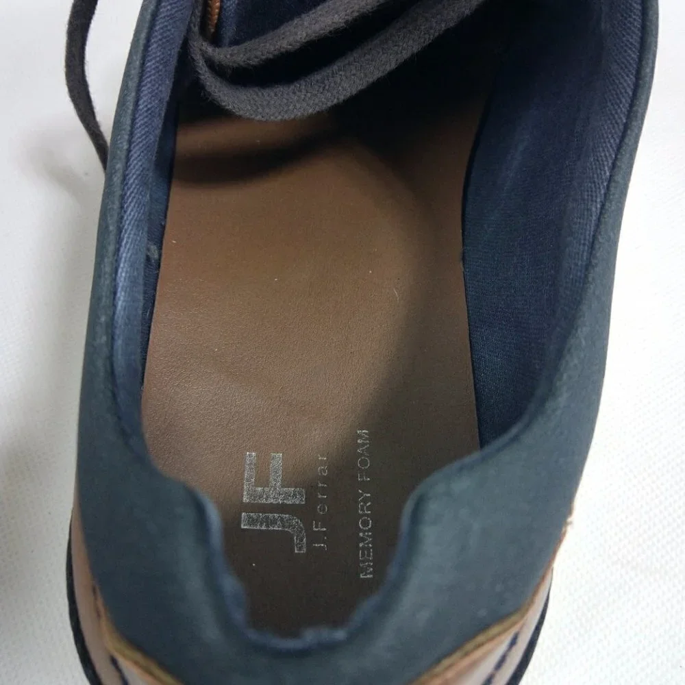 J. Ferrar Alda Memory Foam Brown Dress Shoes 12M
